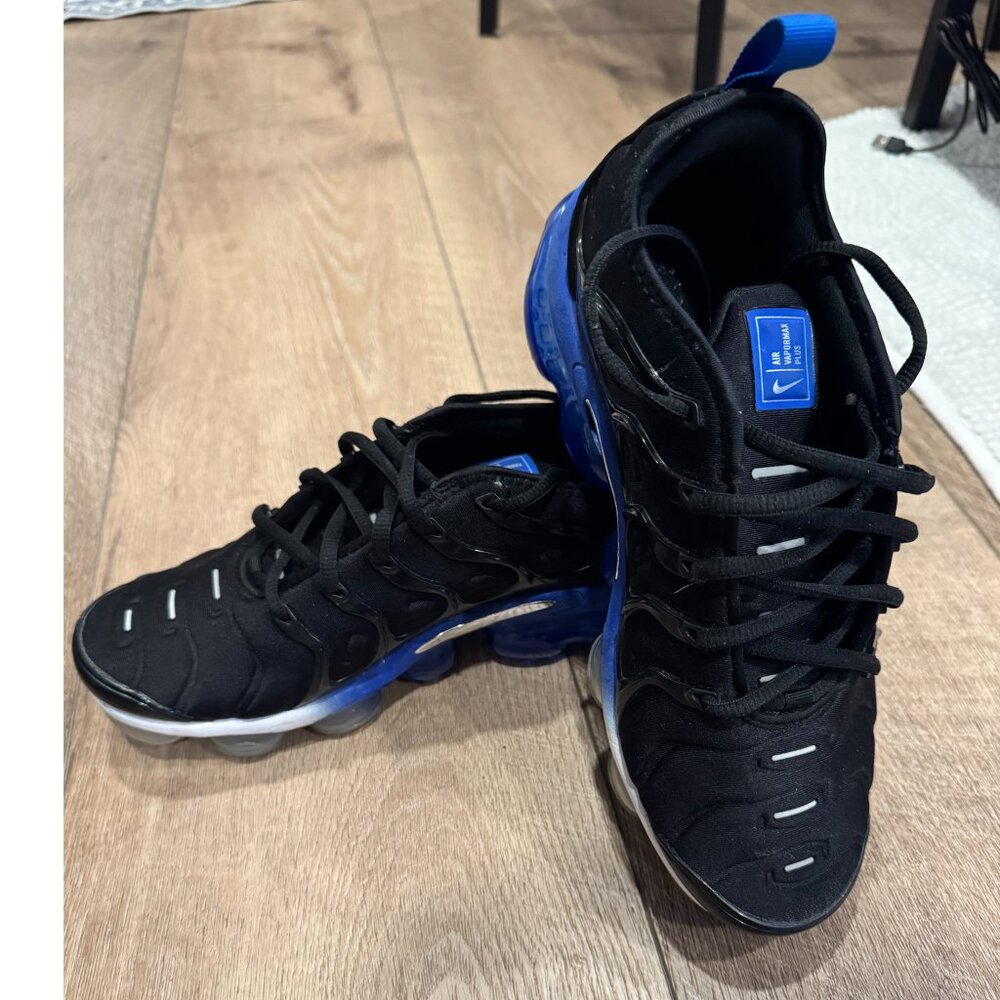 Nike Men's Air VaporMax Plus Sneakers (Orlando Magic Blue, US Size 8)